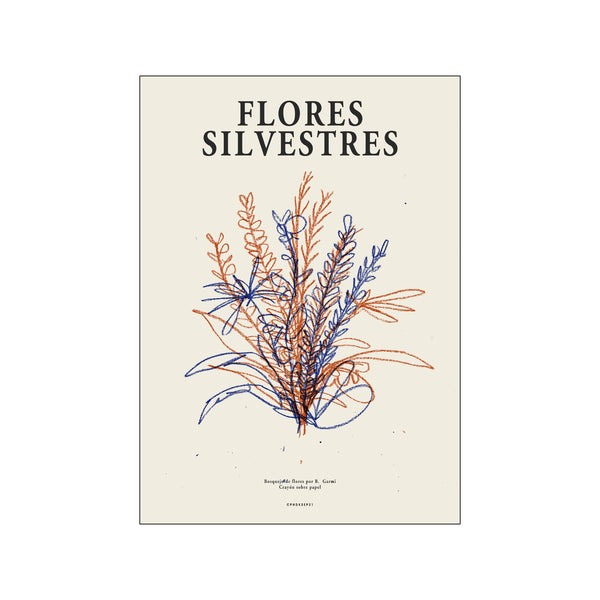 Flores Silvestres — Art print by By Garmi from Poster & Frame