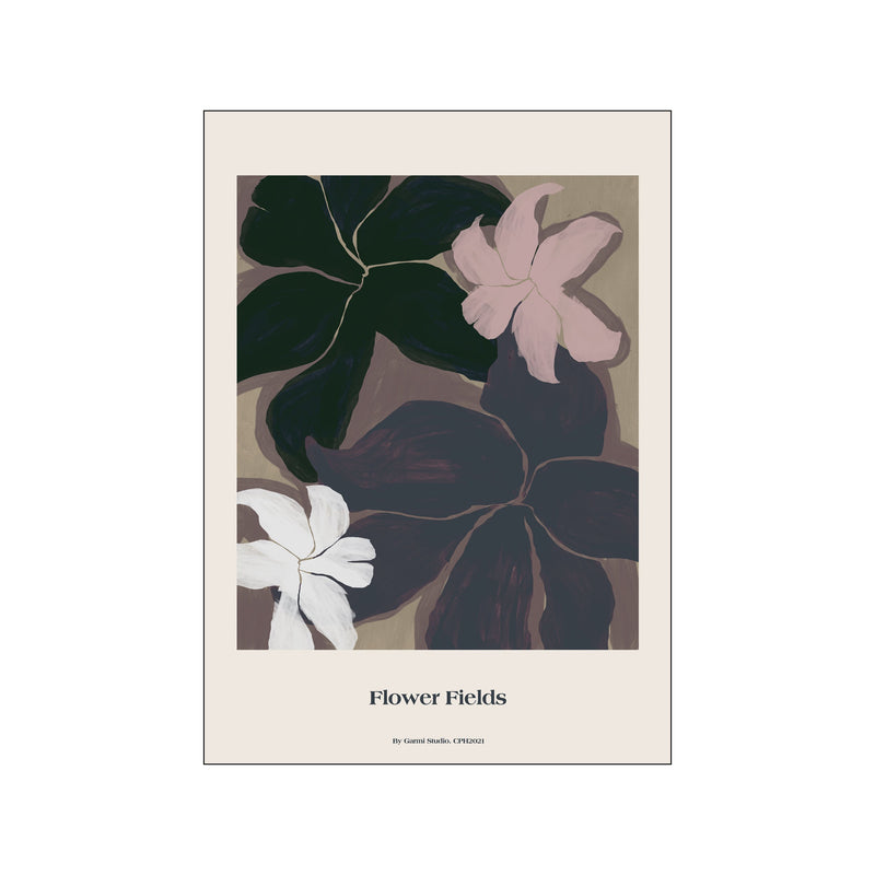 Flower Fields — Art print by By Garmi from Poster & Frame