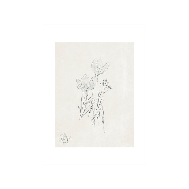 Flower Meadow — Art print by My Wonderful Finds from Poster & Frame
