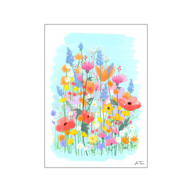 Field of flowers No3 — Art print by Anna Thomsen from Poster & Frame
