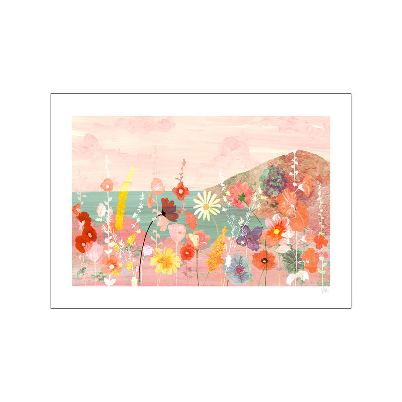 Flowerscape — Art print by Violets Print House from Poster & Frame