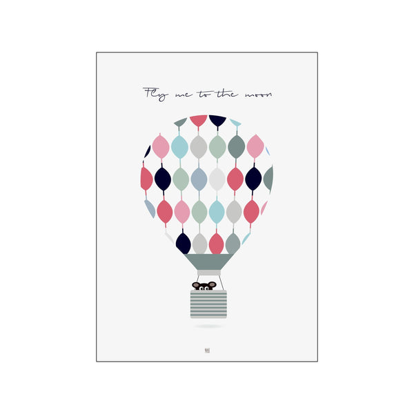 Fly me to the moon — Art print by Nohé Living from Poster & Frame