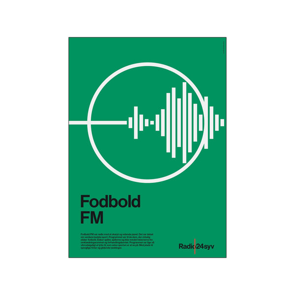 Fodbold FM — Art print by Tobias Røder SHOP from Poster & Frame