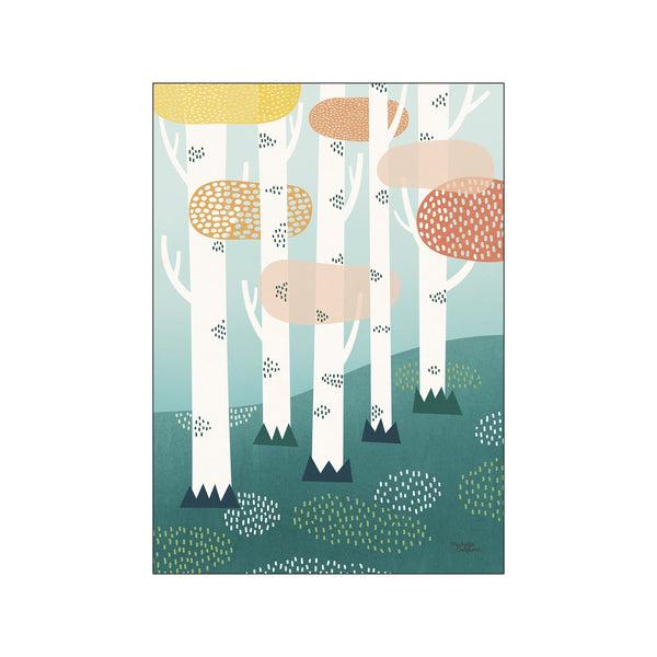 Forest — Art print by Michelle Carlslund - Kids from Poster & Frame