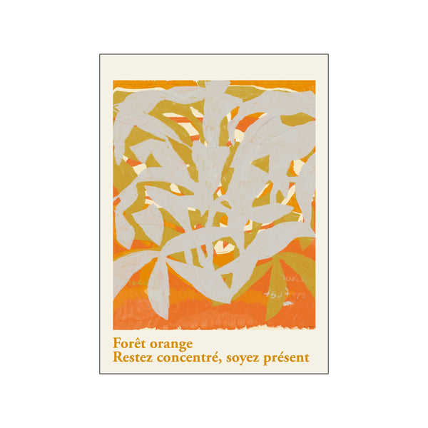 Forét Orange — Art print by By Garmi from Poster & Frame