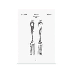Fork — Art print by Bomedo from Poster & Frame