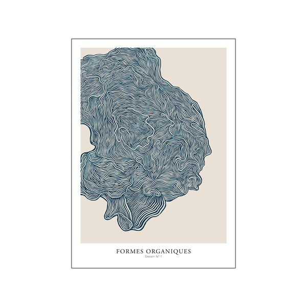 Wavy Formes Organiques No. 3 — Art print by Gustav Lautrup from Poster & Frame