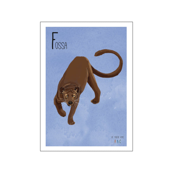 Fossa — Art print by Line Malling Schmidt from Poster & Frame