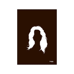 Freja - Black — Art print by Mugstars CO from Poster & Frame