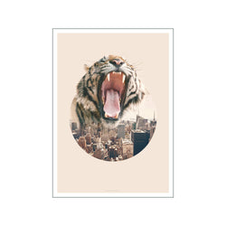 GEO Tiger — Art print by Faunascapes from Poster & Frame