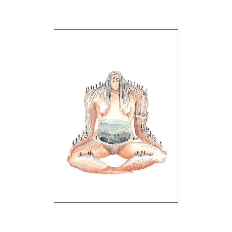 Gaia — Art print by Yoga Prints from Poster & Frame