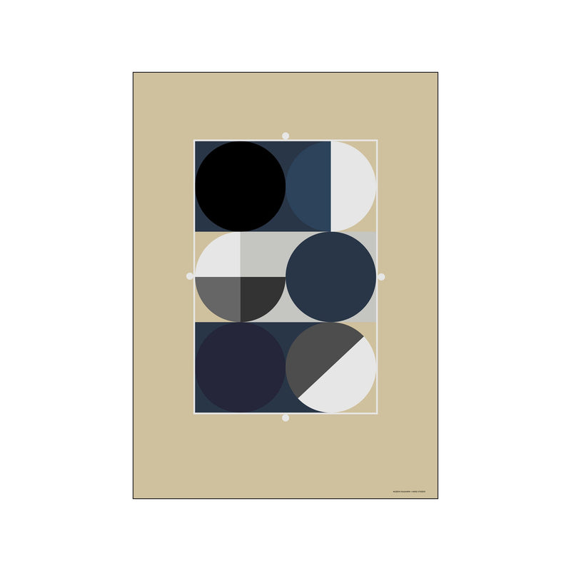 Geometric Joy — Art print by NKKS Studio from Poster & Frame