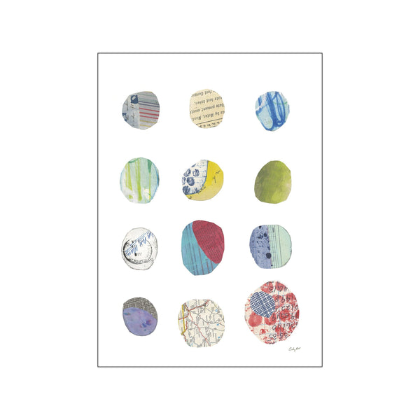Geometric Collage III — Art print by Wild Apple from Poster & Frame