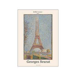 Georges Seurat - Eiffel tower — Art print by Georges Seurat x PSTR Studio from Poster & Frame