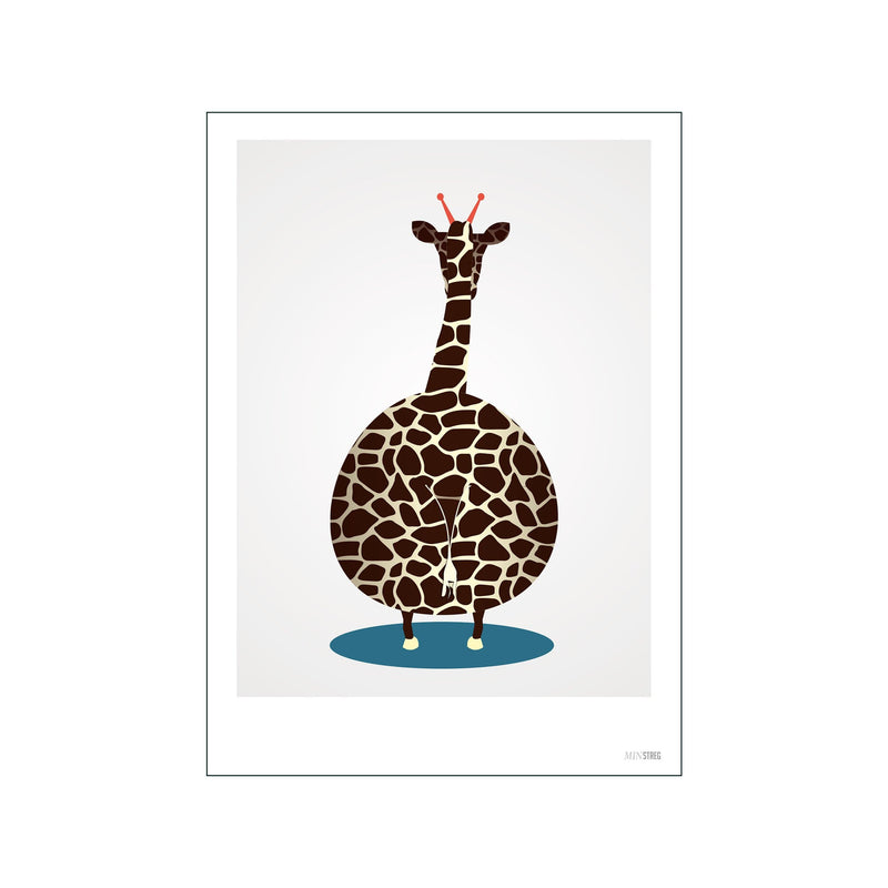 Giraf — Art print by Min Streg from Poster & Frame
