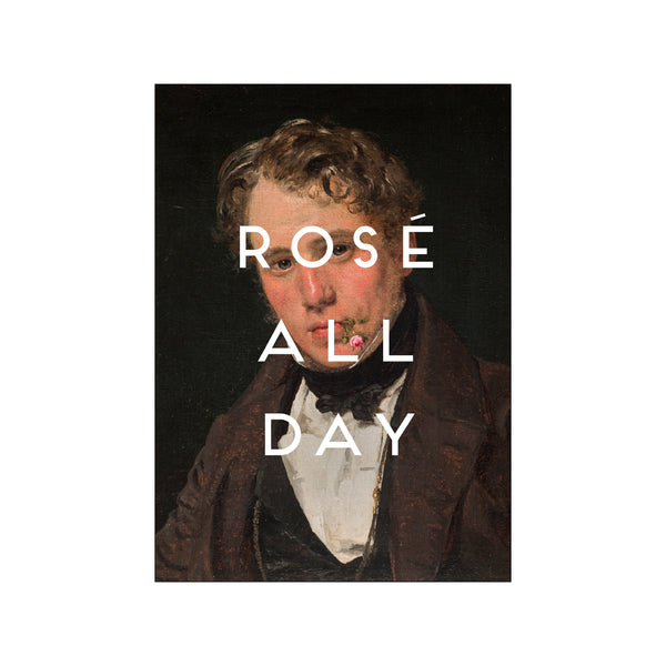 Rosé All Day — Art print by Giselle Molière from Poster & Frame