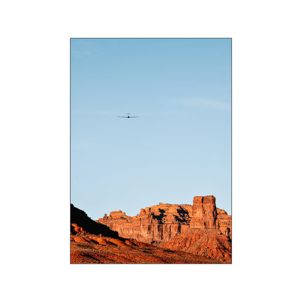 Gliding through Valley Of The Gods — Art print by Nordd Studio from Poster & Frame