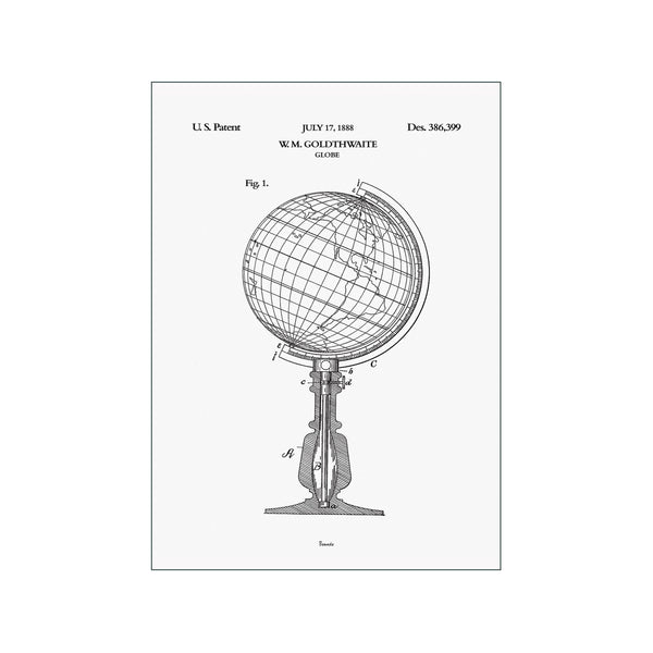 Globe — Art print by Bomedo from Poster & Frame