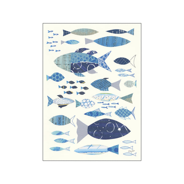 Go With the Flow II — Art print by Wild Apple from Poster & Frame