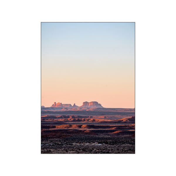 Golden hour Valley Of The Gods — Art print by Nordd Studio from Poster & Frame
