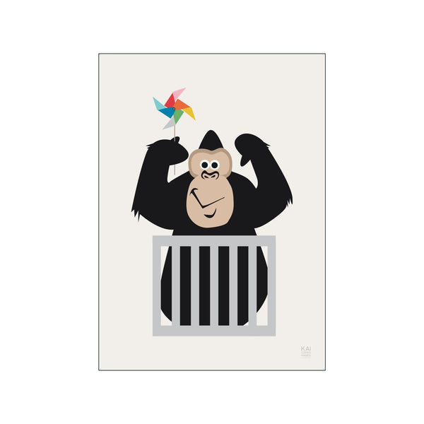 Gorilla — Art print by KAI Copenhagen from Poster & Frame