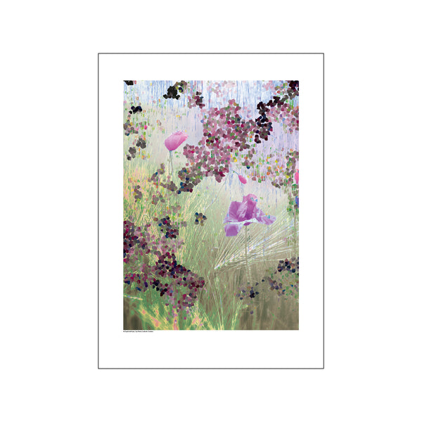Dot and flower green — Art print by GraphicARTcph from Poster & Frame