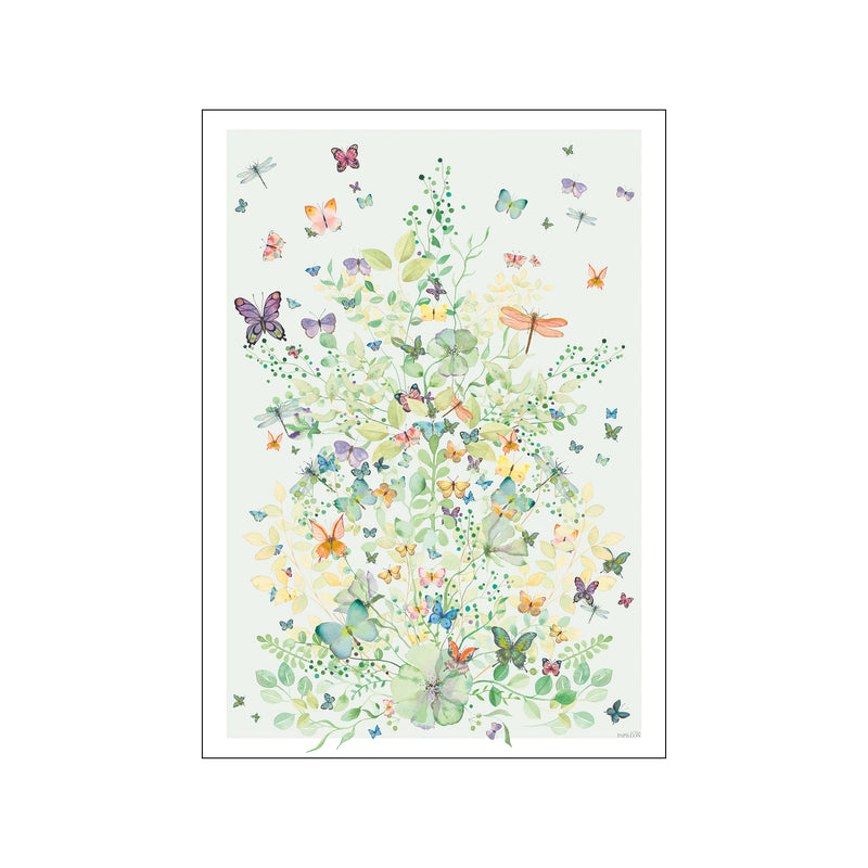 Green Garden — Art print by All By Voss from Poster & Frame