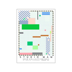 Grid Collection — No 1 — Art print by Studio MAM from Poster & Frame