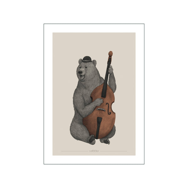 Grizzly Bear — Art print by Cellard'or from Poster & Frame