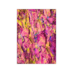 Gul og pink bark — Art print by Kalejdo from Poster & Frame