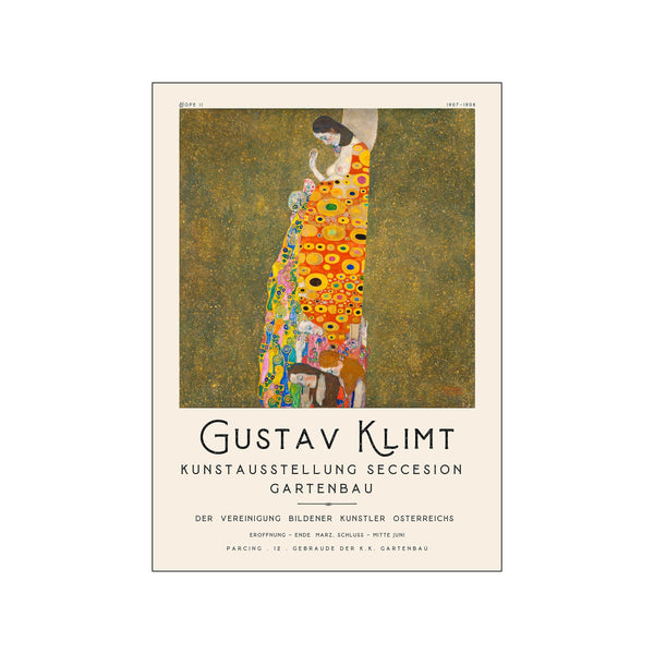 Gustav Klimt - Art exhibition — Art print by Gustav Klimt x PSTR Studio from Poster & Frame