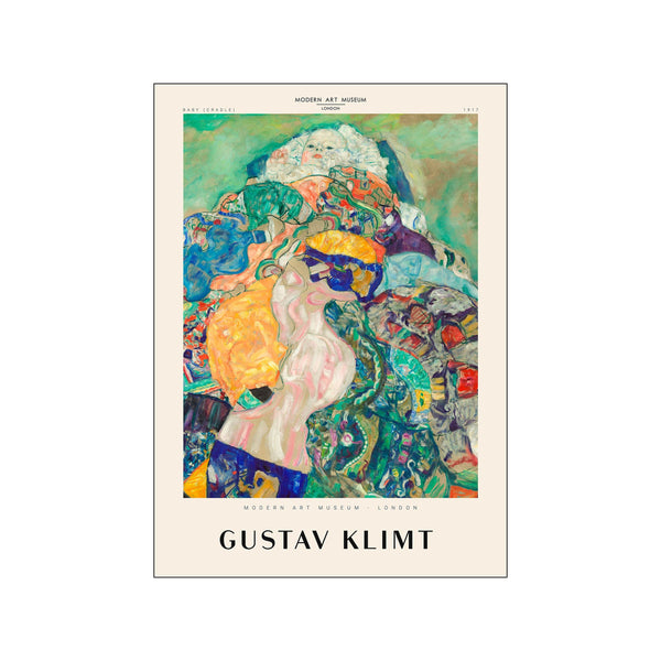 Gustav Klimt - Baby — Art print by Gustav Klimt x PSTR Studio from Poster & Frame