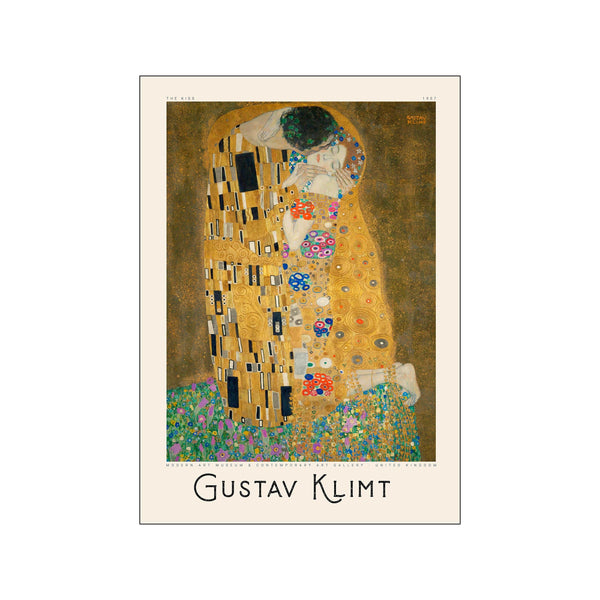 Gustav Klimt - The Kiss — Art print by Gustav Klimt x PSTR Studio from Poster & Frame