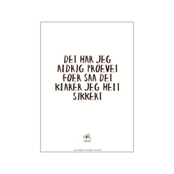 "Prøvet før" — Art print by Kasia Lilja from Poster & Frame