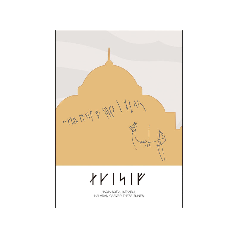Hagia Sofia — Art print by Viking Rego from Poster & Frame