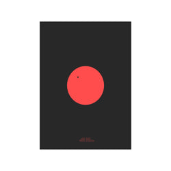 Venus Transit1 – Red — Art print by Hasse Betak from Poster & Frame