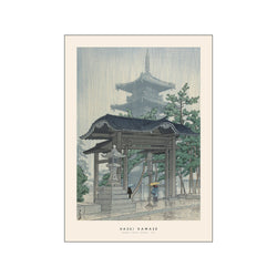 Hasui Kawase - Zentsuji Temple Shikoku — Art print by Japandi x PSTR Studio from Poster & Frame