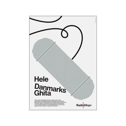 Hele Danmarks Ghita — Art print by Tobias Røder SHOP from Poster & Frame