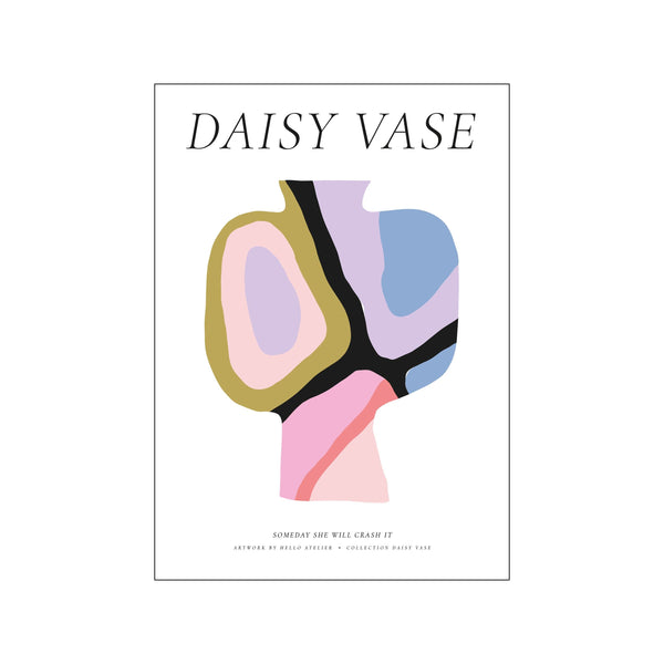 Daisy Vase 01 — Art print by Hello Atelier from Poster & Frame
