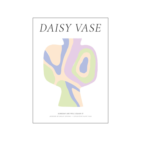 Daisy Vase 02 — Art print by Hello Atelier from Poster & Frame