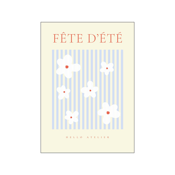 Fete Dete — 01 — Art print by Hello Atelier from Poster & Frame