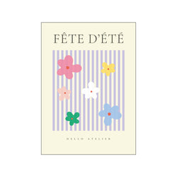 Fete Dete — 02 — Art print by Hello Atelier from Poster & Frame