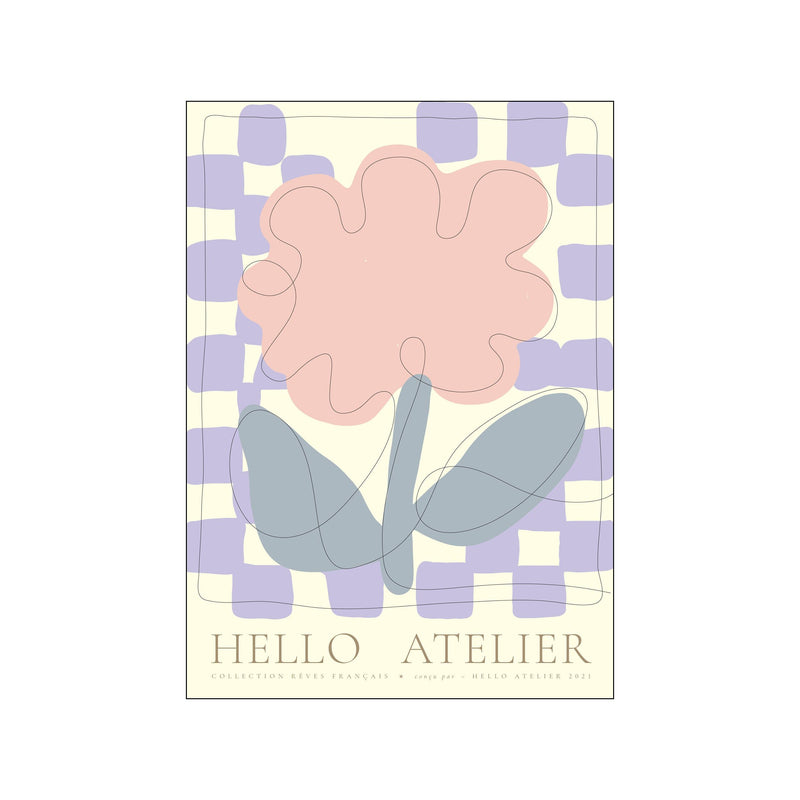 Fleur — Art print by Hello Atelier from Poster & Frame