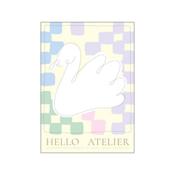 Odette — Art print by Hello Atelier from Poster & Frame