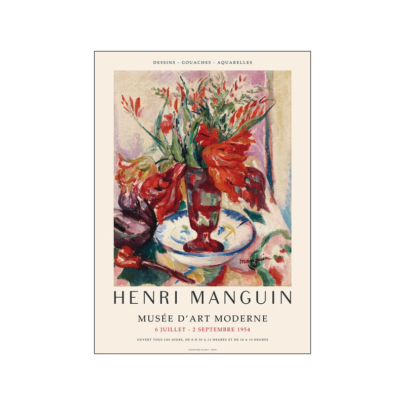 Henri Manquin - Art exhibition — Art print by Henri Manquin x PSTR Studio from Poster & Frame