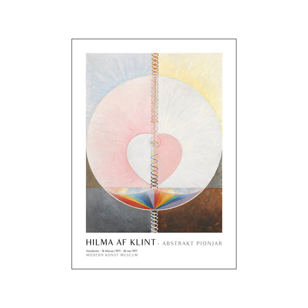Hilma af Klint - Exhibition art — Art print by Hilma af Klint x PSTR Studio from Poster & Frame