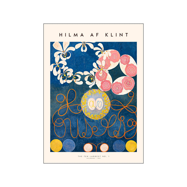 The Ten Largest No. 01 — Art print by Hilma af Klint from Poster & Frame