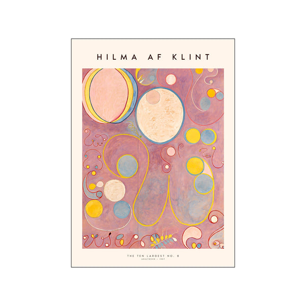 The Ten Largest No. 08 — Art print by Hilma af Klint from Poster & Frame