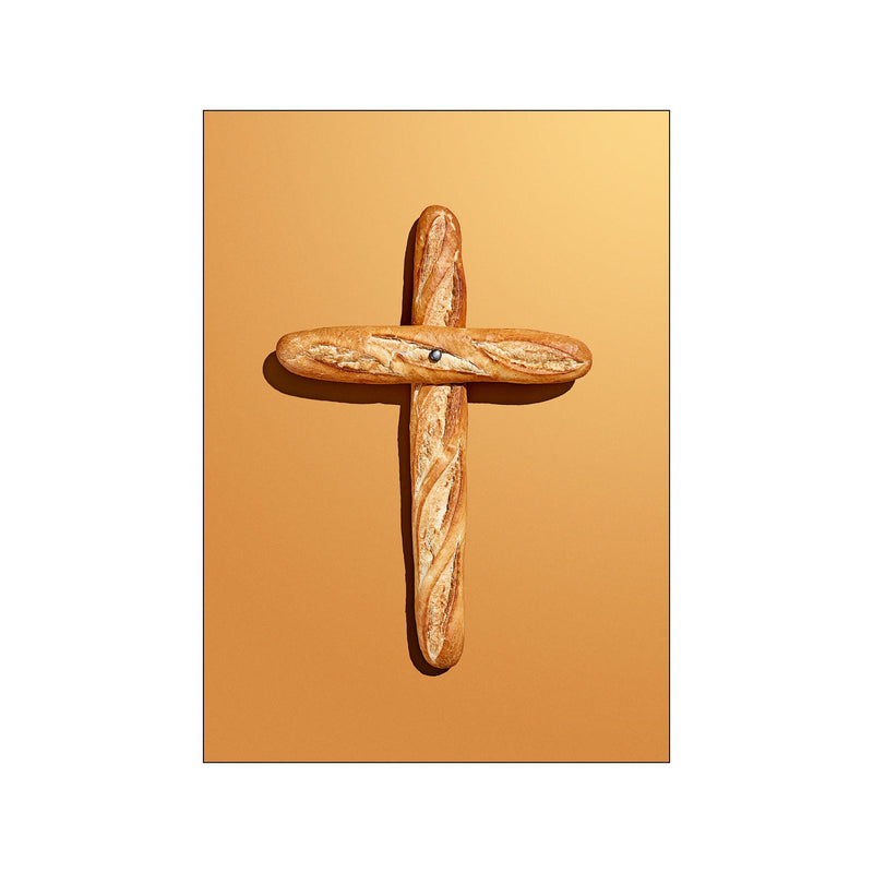 Holy Bread — Art print by Supermercat from Poster & Frame