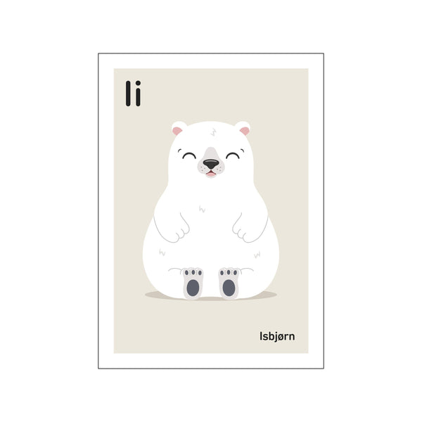 I — Art print by Stay Cute from Poster & Frame